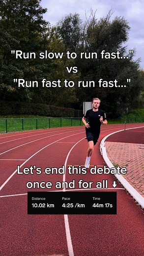 How to actually “run fast”↓ I really don’t get why this is such a debate on this platform. It’s simple: you need both slow and fast running. How much you need of each depends on your goals and strengths/weaknesses, but one thing is certain—you need both to run faster. ‘Slow’ and ‘fast’ are relative to your fitness level, so adjust based on how trained you are. If your goal is short distance (say, 5k or less), prioritize pace and speed work. If you’re aiming for longer distances (10k or more), en