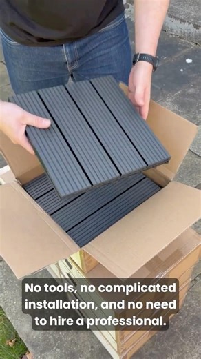 DIY Decking Tiles That Click Together 🤯