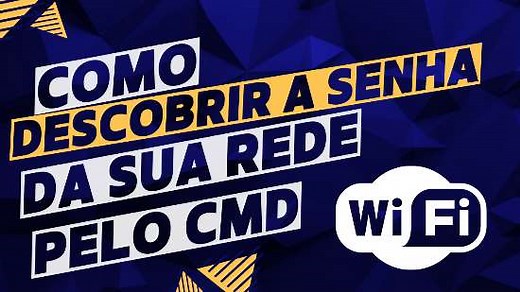 Como descobrir a senha do Wi-Fi usando o prompt de comando (cmd.exe)