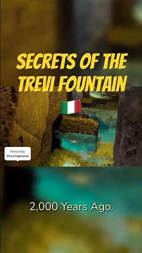 Don't Visit Trevi Fountain Until You See This #rome #traveltips #secret