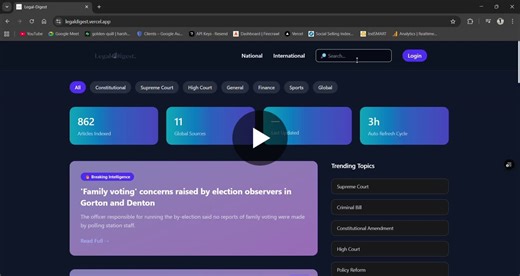 Building a Full-Stack Legal News Platform with Supabase and NextJS | Harsh Garg posted on the topic | LinkedIn