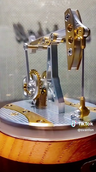 Miniature Oil Pump Jack: A Unique Decorative Gift