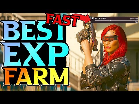 BEST Cyberpunk 2077 Unlimited XP Farm To Level Up Skills FAST