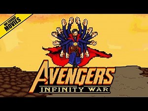Avengers VS Thanos - 16 Bit Scenes