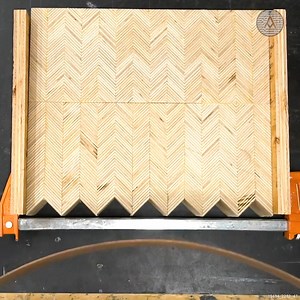 Patterned Plywood Stool Tutorial | Alm Fab