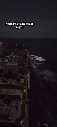 Pacific Ocean 🌊| North Pacific Ocean 🌊 Night view| ocean view at night | #beautifulocean