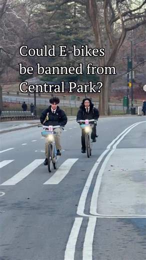 Anti e-bike activists want to take away the only safe bike route across much of Manhattan by banning e-bikes from Central Park’s car-free loop, saying that the six-mile drive is for “recreation, not transportation.” But the real way to improve safety for pedestrians and cyclists alike is to build more protected bike infrastructure around the perimeter of Central Park and on the Transverses, advocates and locals say. #centralpark #cycling #ebike #bikelane