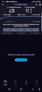 Has anyone noticed a huge jump in 5G speeds in the last few days? I'm consistently getting over 500 down. It wasn't like that before. Even the upload speeds are fast.