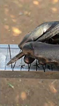 Manual Bending Curved Corners on Square Tubes — Precision Welding & Cutting Techniques#metalshop