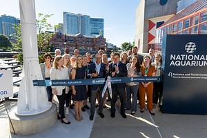 Proud to be in-person at the National Aquarium in Baltimore to...