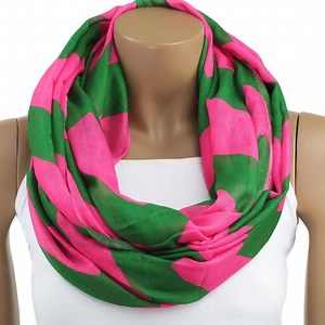 Something new for you! Our Oversized Pink and Green Lightweight Chevron Infinity Scarf is perfect for any occasion. It makes a great gift for yourself or for any new or existing members. Get yours today! Learn more: http://bit.ly/1908scarf | The Black Art Depot