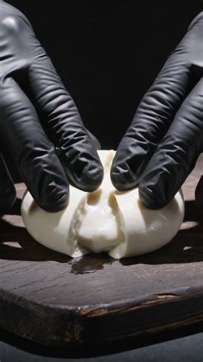 Relaxing Cheese ASMR: Satisfying Creamy Ooze 🧀🖤