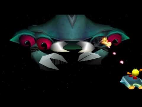 Pac-Man World PSX - Galaxian Battle