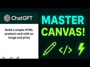 STOP Using ChatGPT Wrong! Master the New Canvas Feature
