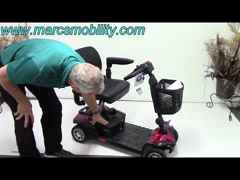 Drive Medical SpitFire DST Portable 4 Wheel Scooter