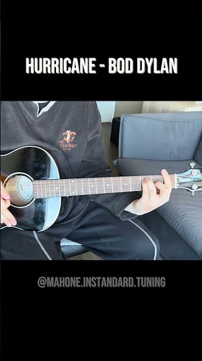 Hurricane - Bob Dylan #acousticguitar #music