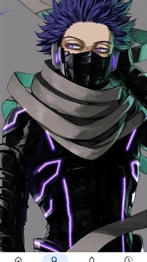 Villain Shinso and Eri, requested by @Villain_Hitoshi 🖤💜 🩵