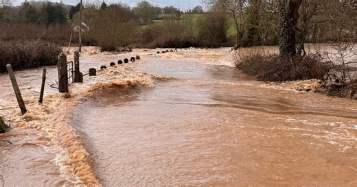 Devon roads shut as another rain warning arrives today