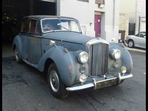 1954 Bentley R-Type – RHD Sunroof Project After 20 Years!