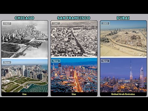 The Rise of the World's Biggest Cities - Then vs Now