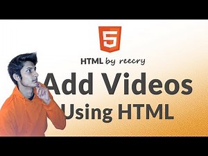 How to Add Videos Using HTML in Web Page.