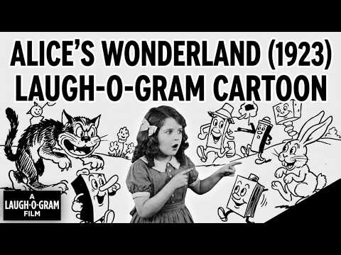 Alice’s Wonderland (1923) 🎬 | Laugh-O-Gram Cartoon | Early Disney Animation