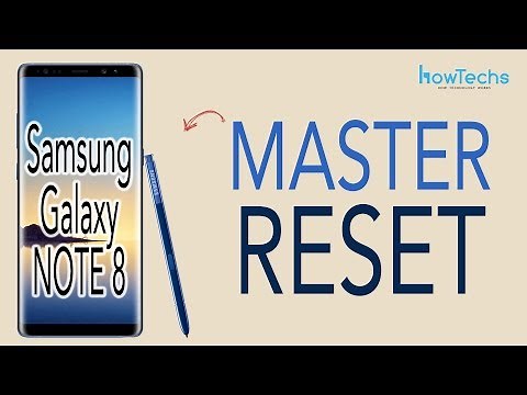 Samsung Galaxy Note 8 - How to do a Master Reset