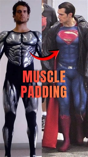 How They Made Superman Look Bigger Than His Real Physique #filmmaking #superman
