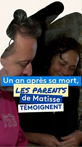 🕊️ Le 27 avril 2024, Matisse était tué de plusieurs coups de couteau dans une rue de Châteauroux. Quelques jours avant la date anniversaire de sa mort, ses parents, Christophe et Cécile, témoignent. Tristesse, colère, mais aussi soutiens et bienveillance, de la "chaleur humaine" qui leur a permis d'affronter le deuil. 🎥 V. Billy, Y. Le Bloa et C. Girardeau Lire notre article 🔗: https://france3-regions.francetvinfo.fr/centre-val-de-loire/indre/chateauroux/temoignages-il-n-y-a-plus-de-logique-a