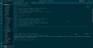 *Note, I'm trying to switch from Atom to VsCode, so I have zero experience using this. I try to make is as Atom-like as possible by defining the short cuts as I'm used to.
