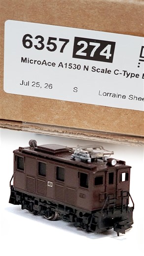 MicroAce A1530 N Scale C Type Electric Loco