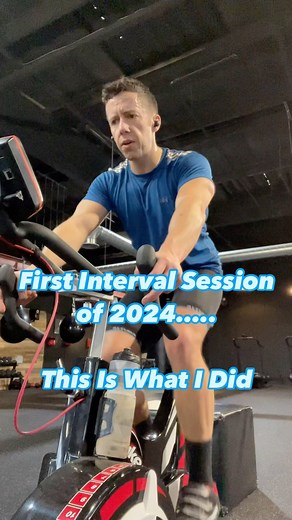 First interval training session on the year on the @wattbike The goal was to do some constructive training to improve power at VO2 Max without completely maxing out and blowing the doors off. I used it to figure out where I’m at, and to start getting my head in the training game. I didn’t feel mentally strong in terms of my ability to endure and suffer today. From experience I know that this is a muscle that can be trained though, so if I persist, my head game will improve and along with it, my 