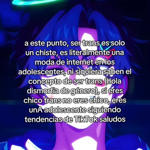 q estrés con esos amiga ya cállate no eres un chico femboy tampoco eres un chico emo o alt eres una chica una mujer sii eres mujerrr ya cállate deja d hacerte la ofendida cuando te confunden con pronombres femeninos SII YA VIMOS TU BANDERA DE COLORES YAAAAA ÁNDATEEEE #trans #linkclick #twistedwonderland #chengxiaoshi cállate mm #hola