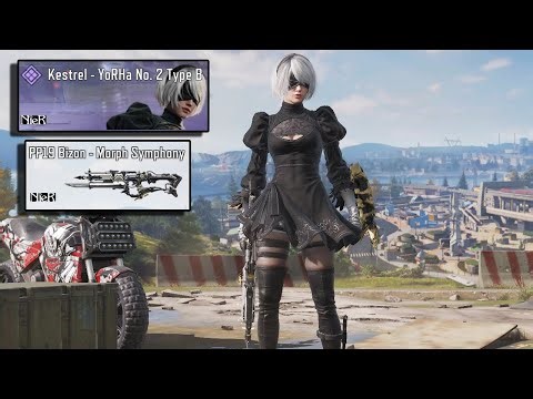 *NEW* KESTREL - YORHA NO. 2 TYPE B & LEGENDARY PP19 BIZON MORPH SYMPHONY IN CALL OF DUTY MOBILE