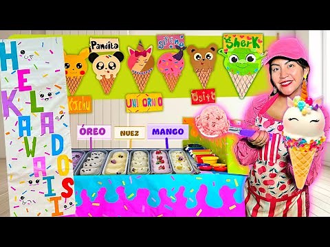 🦄Convierto Mi Casa en una HELADERÍA KAWAII 🍦| CONNY MERLIN