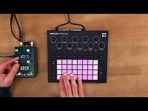 GFI System Orca Delay Sound Demo (no talking) with Novation Circuit Tracks