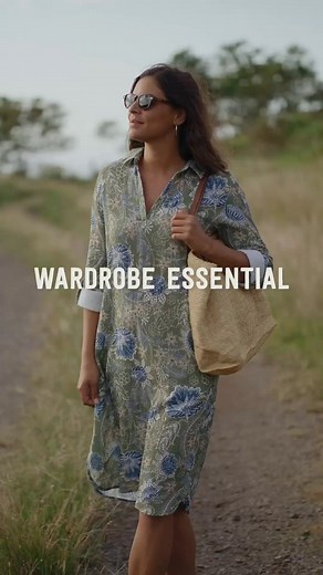 A flattering fit, breathable fabric, and pockets (yes, pockets!) make our Travel Dress your all-day, every-trip essential. Dress it up, or wear it casual. | RipSkirt Hawaii | Facebook