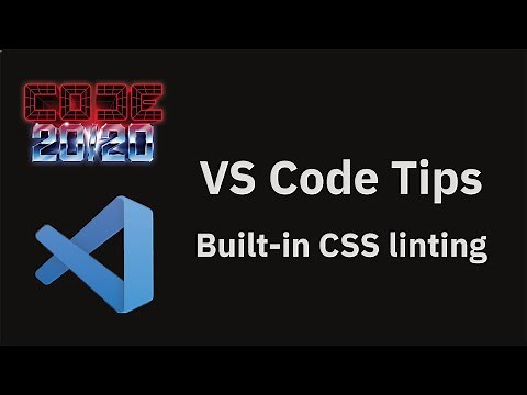 VS Code tips — The built-in CSS linter