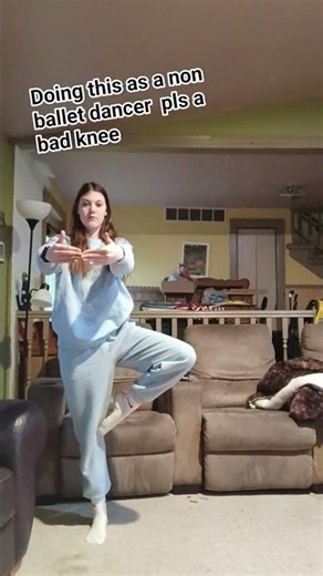 doing this as a non ballet dancer pls a bad knee