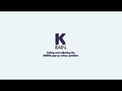 K-Rain® K8000 Pop-Up Rotary Sprinkler