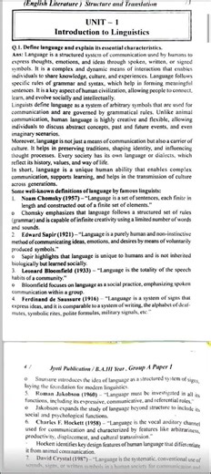 define language and explain its essential characteristics