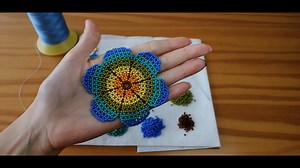 13K views · 521 reactions | tejidos en mostacilla flores paso a paso | ArteBrillante | Facebook