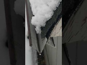 how to install a shed gutter using roofing drip edge , very cheap and easy!!! DIY