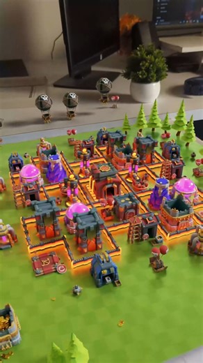 Clash of clans di Apple Vision Pro VR🤩🤩🤩