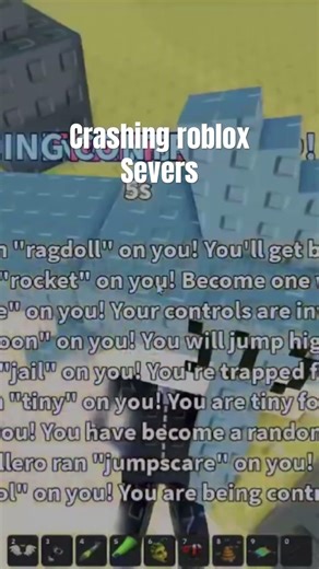 Crashing roblox servers✌️