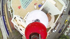 As we gear up for our Grand Opening on 2.25.17, we'd like to share some behind-the-scenes footage of the Making of MOXI with you. First up, check out the installation of our magnificent Sheldon Family Handprint Globe! | MOXI, The Wolf Museum of Exploration Innovation