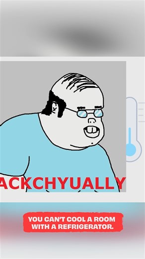 Does opening the refrigerator really cool the room? | The Action Lab