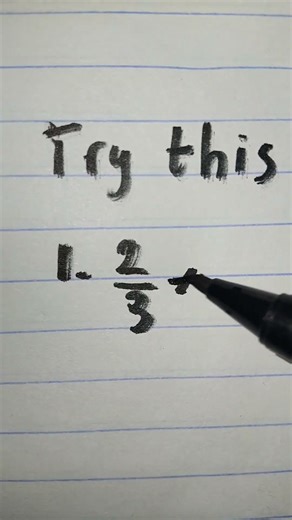 How to solve fractions really fast #maths #mathematics #mathproblems #mathstricks