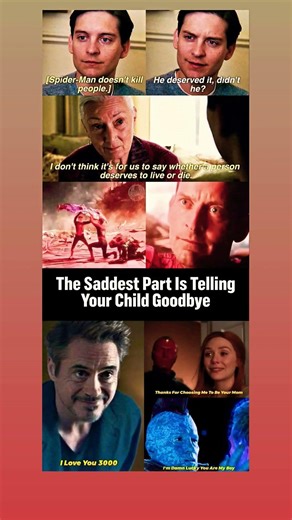 The Saddest Marvel Moments That Broke Every Fan 💔 #marvel #avengers #ironman #spiderman #mcu #shorts