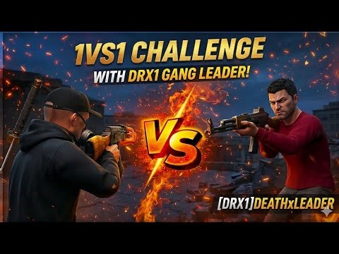 INSANE 1VS1 WITH DRX1 GANG LEADER [DEATHXLEADER] ‪@ANGRYGAMING-u2r‬